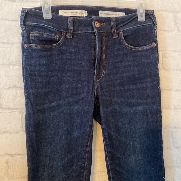 Pilcro and the Letterpress High Rise Denim Leggings Size 28 Anthropologie - Picture 1 of 11